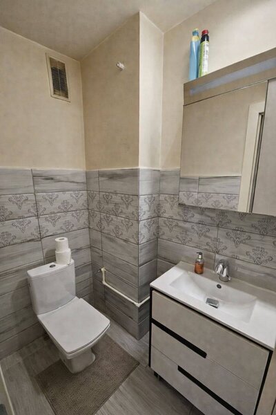 Unirii, Rond Alba Iulia, apartament 3 camere 83,2 mp, 2 bai, mobilat si ut