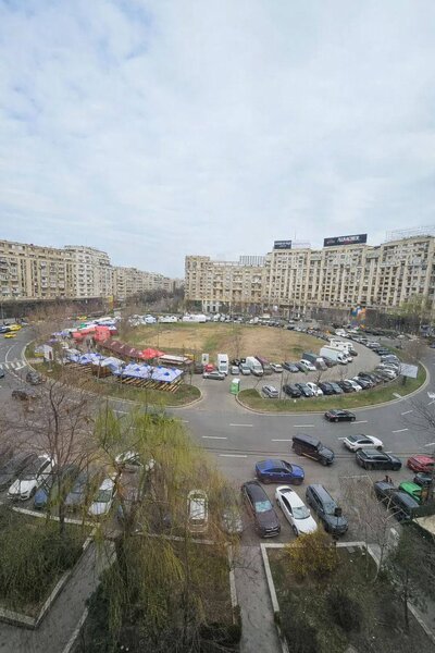 Unirii, Rond Alba Iulia, apartament 3 camere 83,2 mp, 2 bai, mobilat si ut