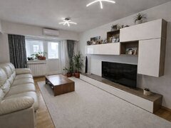 Unirii, Rond Alba Iulia, apartament 3 camere 83,2 mp, 2 bai, mobilat si ut